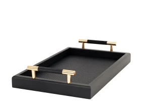 SHP PORTO Taca dekoracyjna czarna