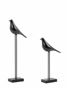 SHP BIRDY Zestaw 2 dekoracji  czarna