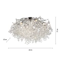 RICICLE lampa sufitowa chrom 6053-17