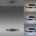 PURE E-CLIPSE lampa wisząca szary 2560-15
