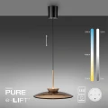 PURE E-MOON lampa wisząca brązowa 2195-97 