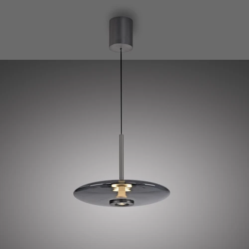 PURE E-VIT lampa wisząca szary