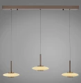 PURE VITRUM lampa wisząca ciemnometalowy-brązowy 2083-34