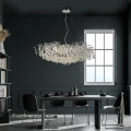 RICICLE lampa wisząca chrom  