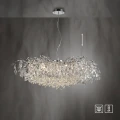 RICICLE lampa wisząca chrom  