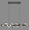 PURE E-POPUP lampa wisząca szary
