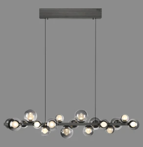 PURE E-POPUP lampa wisząca szary