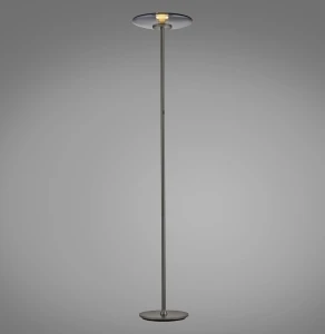 PURE VITRUM lampa podłogowa szary 481-15 