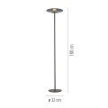 PURE VITRUM lampa podłogowa szary 481-15 