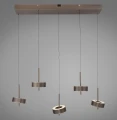 Q-ROTATE lampa wisząca ciemnometalowy-brązowy 2249-34 