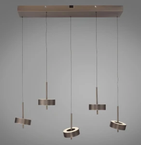 Q-ROTATE lampa wisząca ciemnometalowy-brązowy 2249-34 
