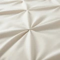 140x200/220 BORDER PINTUCK beż kpl pościeli mikrofibra
