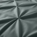 140x200/220 BORDER PINTUCK zielony kpl pościeli mikrofibra