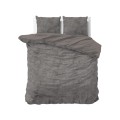 (SN) 200x220 VELVET UNI szary kpl pościeli