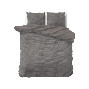 (SN) 200x220 VELVET UNI szary kpl pościeli