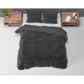 (SN) 200x220 VELVET UNI antracyt kpl pościeli