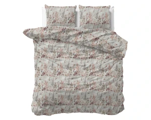 200x200/220 SERTA szary  kpl pościeli bawełna