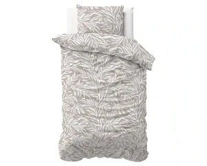 140x220 BREEZe brąz kpl pościeli bawełna