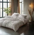 240x220 BREEZe brąz kpl pościeli bawełna