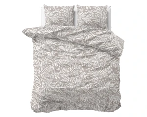 240x220 BREEZe brąz kpl pościeli bawełna