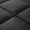 140x200/220 CHECK PINTUCK czarny kpl pościeli mikrofibra
