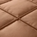 140x200/220 CHECK PINTUCK mokka kpl pościeli mikrofibra
