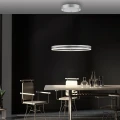 PURE E-LOOP lampa wisząca aluminium