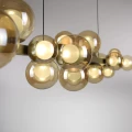 PURE E-POPOUP lampa wisząca brązowa