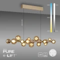 PURE E-POPOUP lampa wisząca brązowa