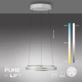 PURE E-LOOP lampa wisząca aluminium