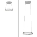 PURE E-LOOP lampa wisząca aluminium