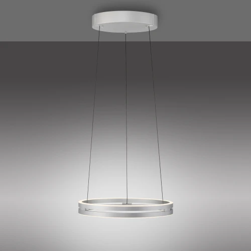 PURE E-LOOP lampa wisząca aluminium
