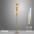 PURE POPUP lampa podłogowa brązowa