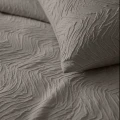 140x200 Lazy  SALVA brąz  kołdra LAZY I poszewka na poduszkę