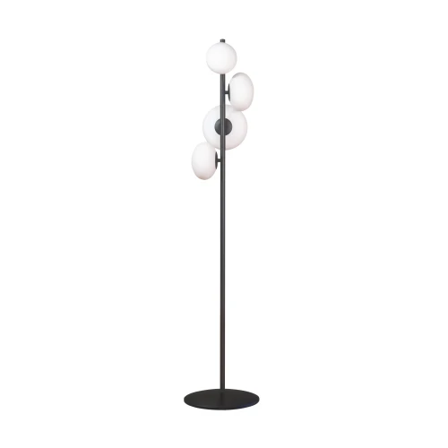 OMI lampa podłogowa czarna