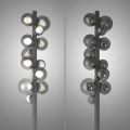 PURE POPUP lampa podłogowa szary