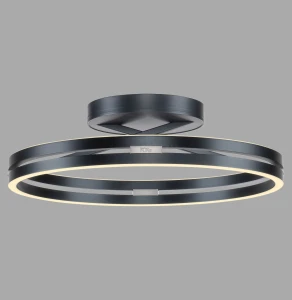 PURE LOOP lampa sufitowa szary 6552-15