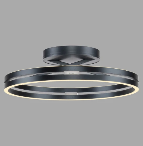 PURE LOOP lampa sufitowa szary 6552-15