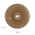  PURE MOON lampa sufitowa brązowa 6095-97