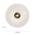 PURE VITRUM lampa sufitowa ciemnometalowy - brązowy 6083-34 