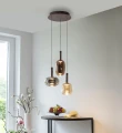IRIDES lampa wisząca multikolor 