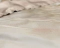 200x200/220 BLOSSA piaskowy  bawełna satynowa kpl pościeli
