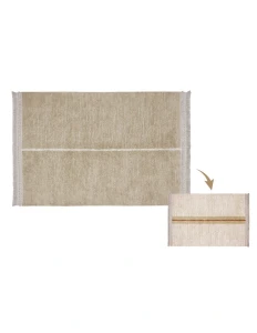 DUETTO Sage 170x240cm dywan bawełniany