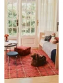 TARTAN dywan 140×190cm – Vintage Red Wouf Wouf,