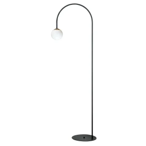 BOW lampa podłogowa czarna 1280 