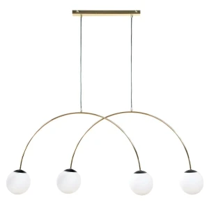 BOW lampa wisząca złota 1219 