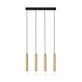 VELIC lampa wisząca złoto-czarna P241125804GD