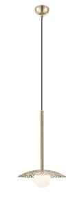 NICOSIA lampa wisząca złota french gold P0600-01C-F7AA
