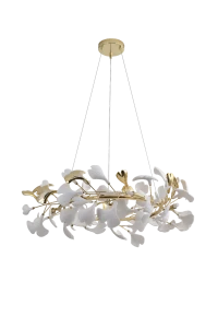 LEAF lampa wisząca złota MD2858-6AS-G