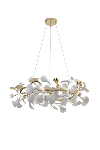LEAF lampa wisząca złota MD2858-6AS-G